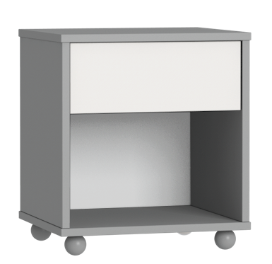 Alda Silk Grey Nightstand