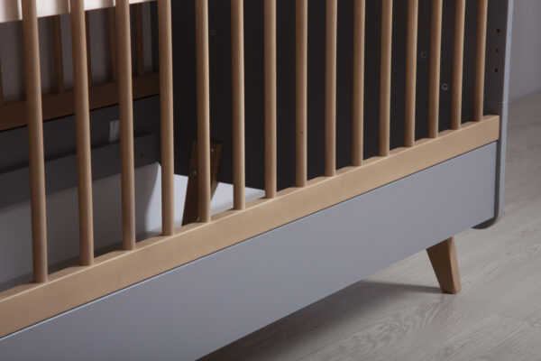 Colette Szürke Átalakítható 140-es babaágy - Image 3