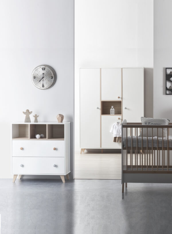 Colette Fehér 3 osztású szekrény - Image 2