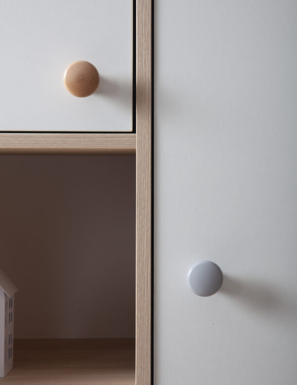 Colette Fehér 3 osztású szekrény - Image 3