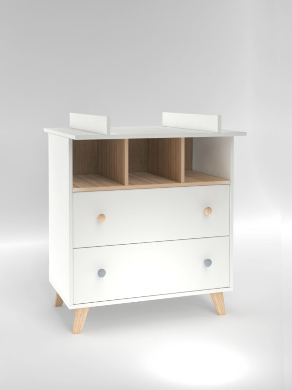 Colette Fehér Toldalék komódhoz - Image 2