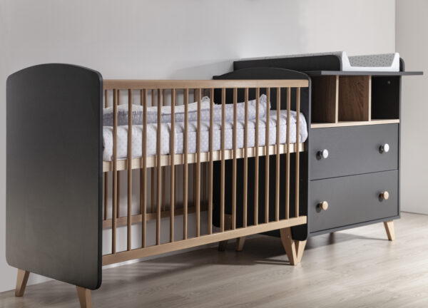 Colette Antracit 120-as babaágy - Image 4