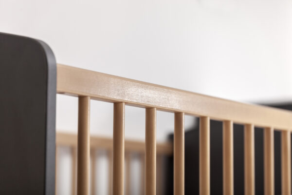 Colette Antracit Átalakítható 140-es babaágy - Image 3