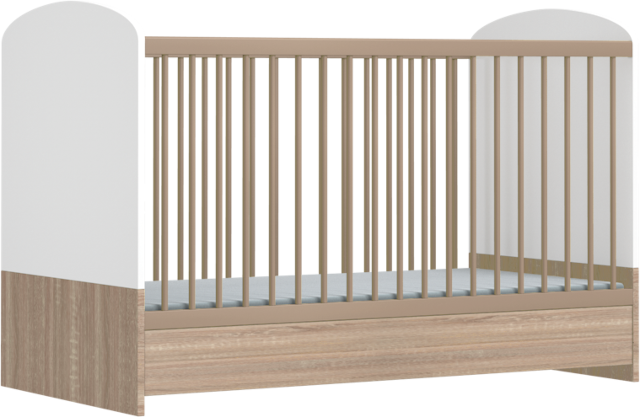 MIA-Popup-Átalakítható 140-es babaágy