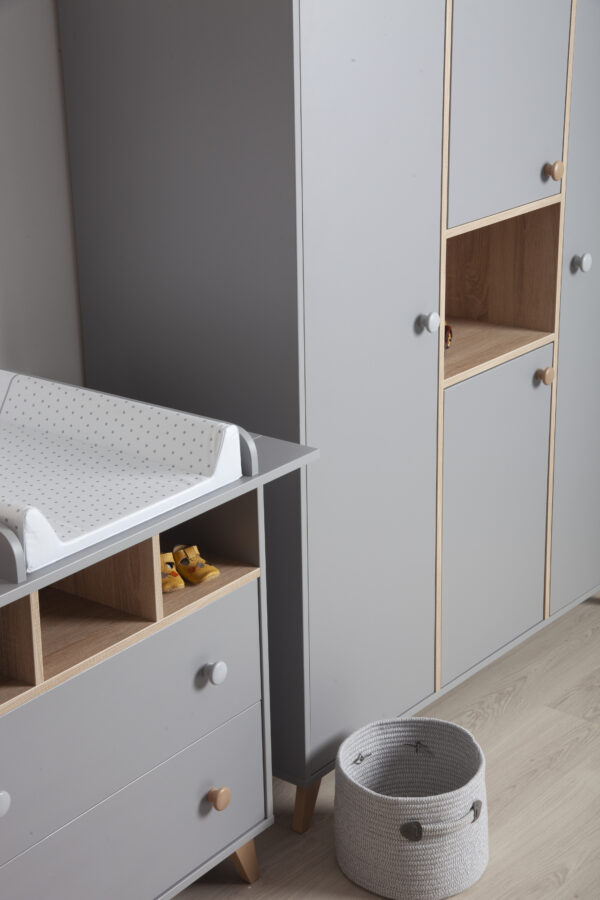 Colette Szürke Komód - Image 3