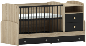 Colette Antracit kombi babaágy