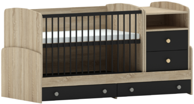 Colette Antracit kombi babaágy