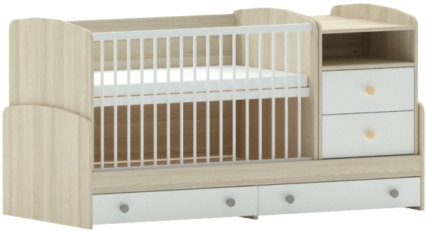 Colette Fehér kombi babaágy