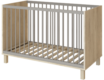 Wing Grey Oak & Grey - 120x60 babaágy