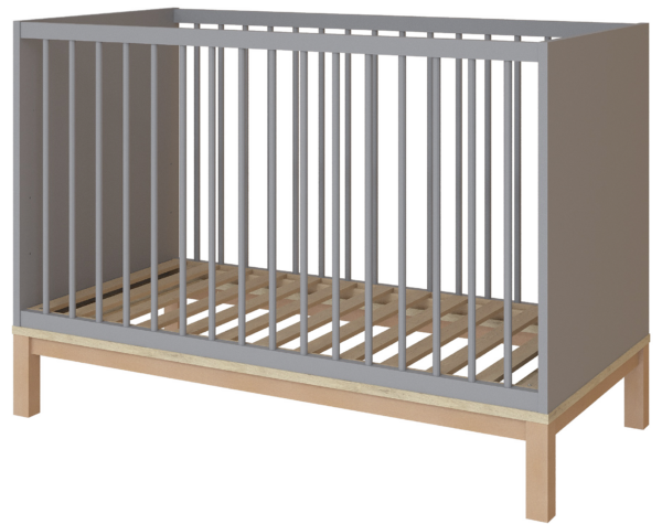 LOOP - Grey & Oak - 120x60 babaágy