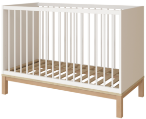 LOOP - White & Oak - 120x60 babaágy