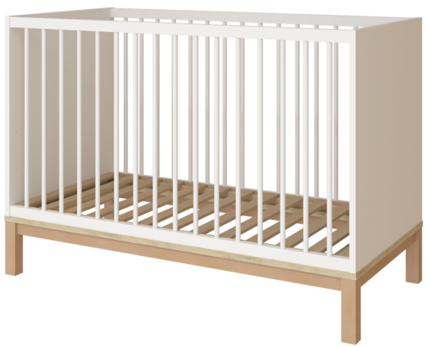 LOOP - White & Oak - 120x60 babaágy