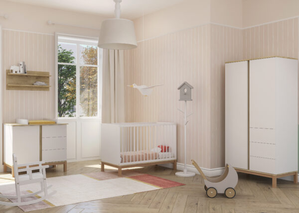 Loop White & Oak 120-as babaágy - Image 2