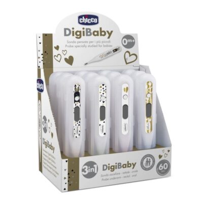 Chicco DIGI BABY lázmérő 4 színben
