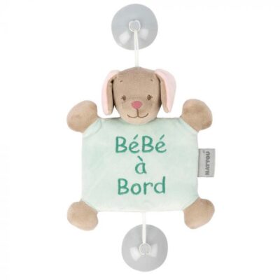 Nattou Baby on Board plüss Iris and Lali - Lali, a kutya 