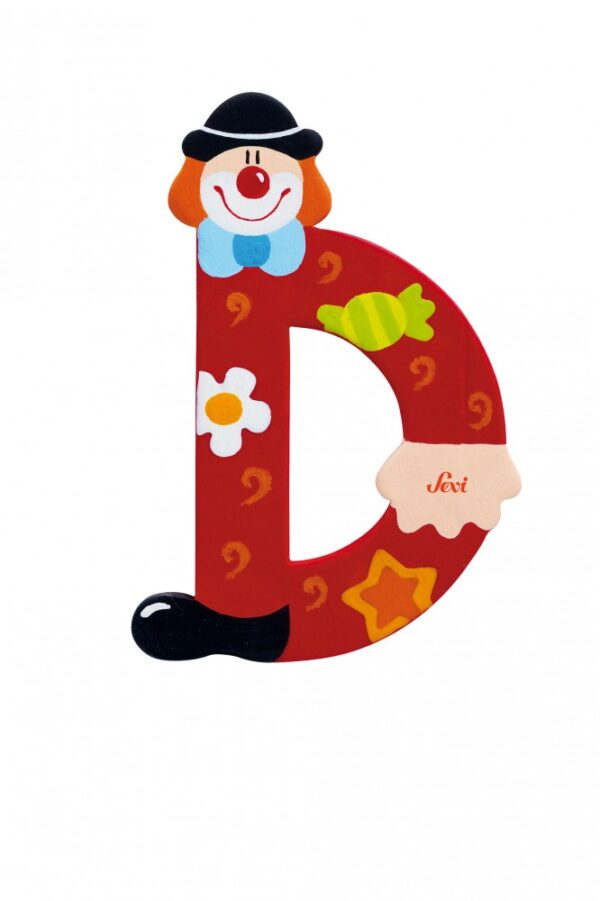 Sevi fa betű bohócos D