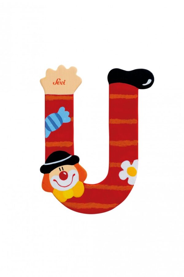 Sevi fa betű bohócos U
