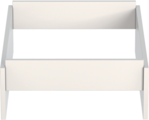 Faktum ALDA Jégfehér kombi komód magasító