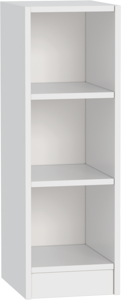 Faktum ALDA Jégfehér tárolópolc komódhoz, polc, szekrény