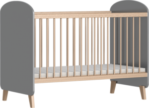 Colette Grey Bed 120x60