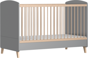 Colette Grey Bed 140x70