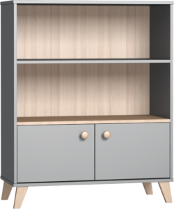 Colette Grey Wide Open Storage
