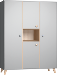 Colette Grey Wardrobe XL