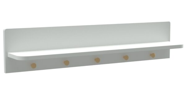 Colette Fehér Falipolc