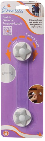 Dreambaby Szekrényzár multifunkciós virágos