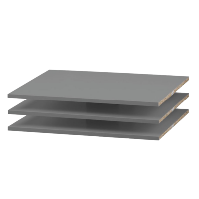 Loop Grey & Oak 2/3 osztásúhoz polc csomag