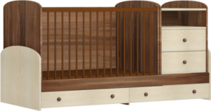 Faktum MAKAÓ kombi babaágy, pelenkázós kiságy