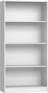 Mia White Wide Open Storage