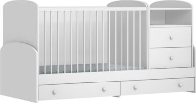 Mia Fehér Kombi babaágy