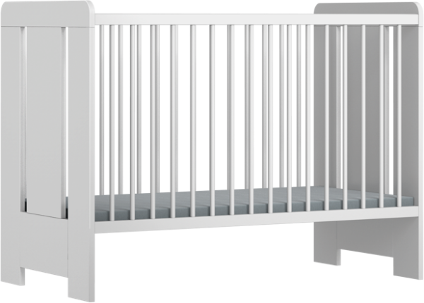 Mia White Bed 120x60