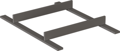 Peak Grey & White Toldalék komódhoz