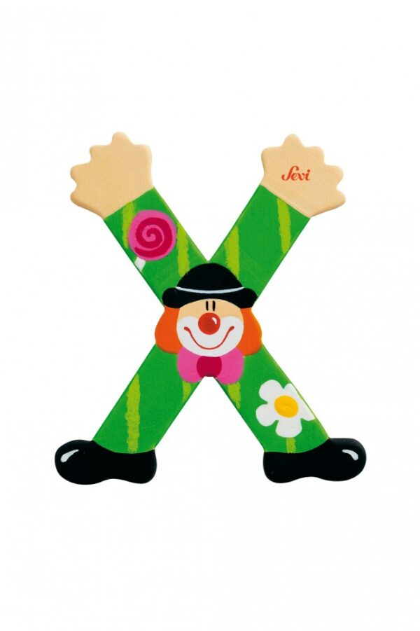 Sevi fa betű bohócos X
