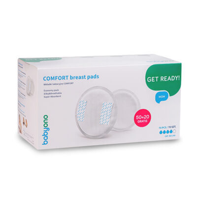 BabyOno Comfort melltartóbetét eldobható 50+20db