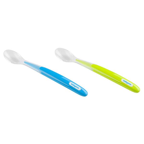 BabyOno etetőkanál puha szilikon
