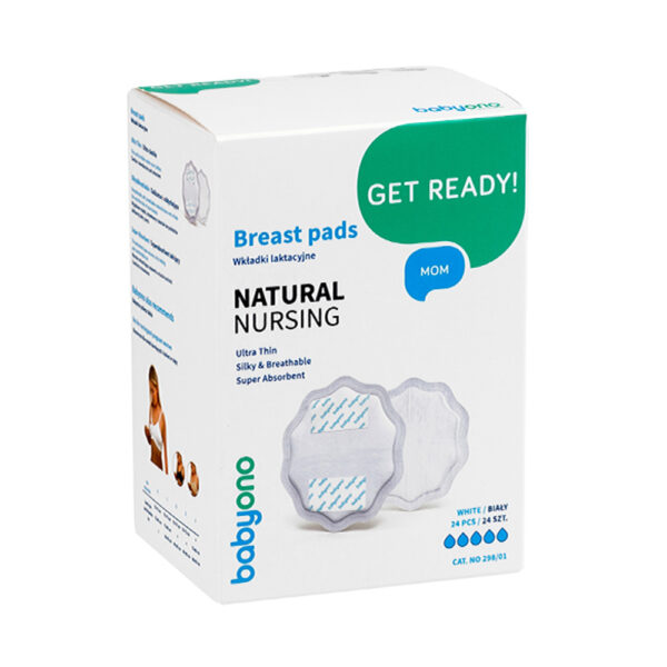 BabyOno Natural Nursing eldobható melltartóbetét 24db