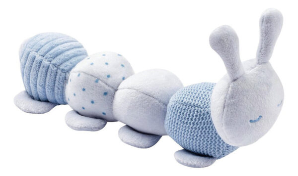 Nattou foglalkoztató plüss Lapidou Hernyó Kék