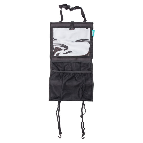 Zopa autós rendező üléstámlára tablet zsebbel és hálós zsebekkel