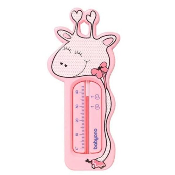 BabyOno vízhőmérő Zsiráf (rózsaszín)