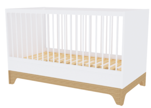 Lumina White 140x70 Bed