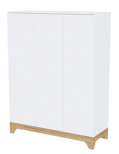 Lumina White Wardrobe XL