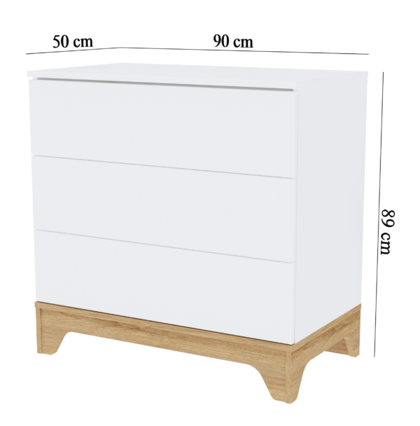 Lumina White komód - Image 7