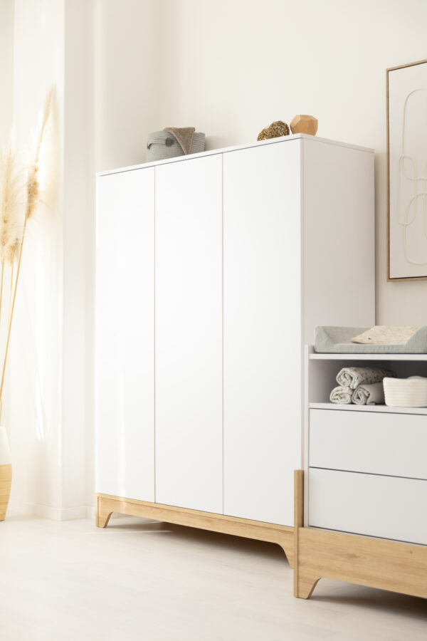 Lumina White 3 osztású szekrény - Image 9