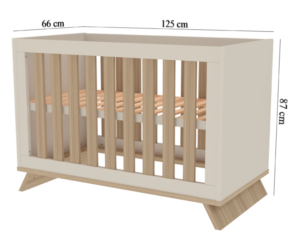 Sienna Cashmere átalakítható 120-as babaágy - Image 3