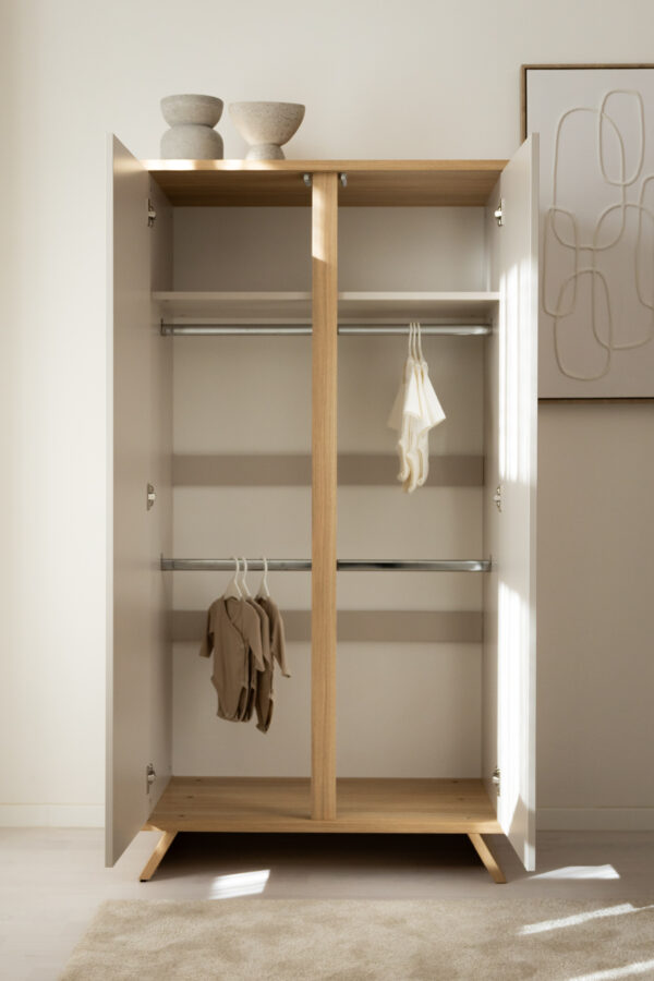 Sienna Cashmere 2 osztású szekrény - Image 6