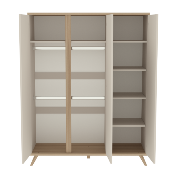 Sienna Cashmere 3 osztású szekrény - Image 2