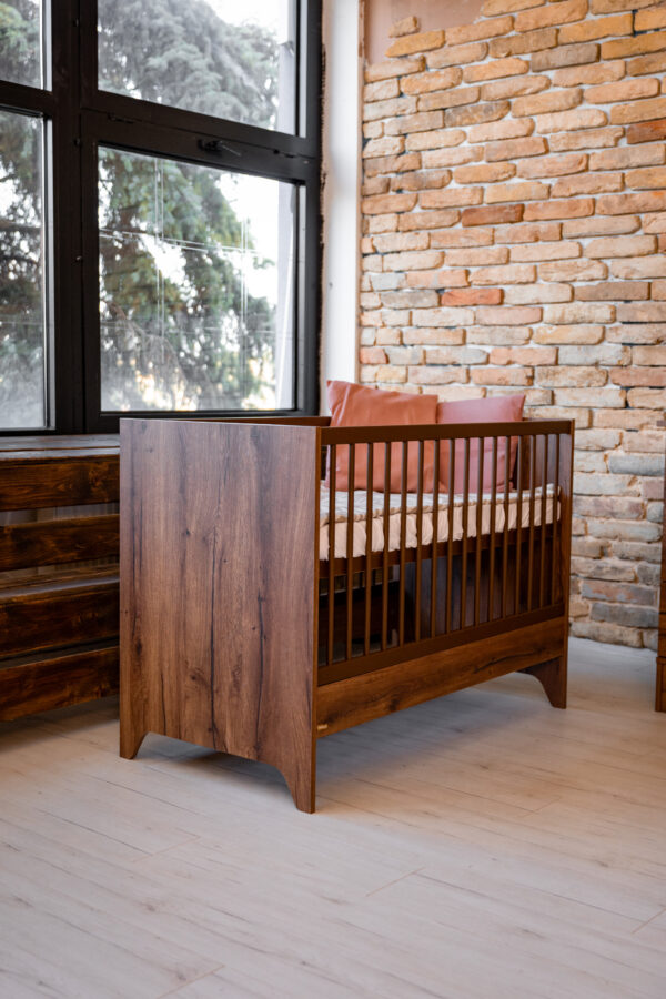 Nest Walnut átalakítható 120-as babaágy - Image 14